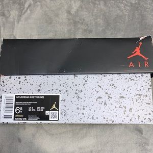 RED THUNDERS AIR JORDAN 4 RETRO